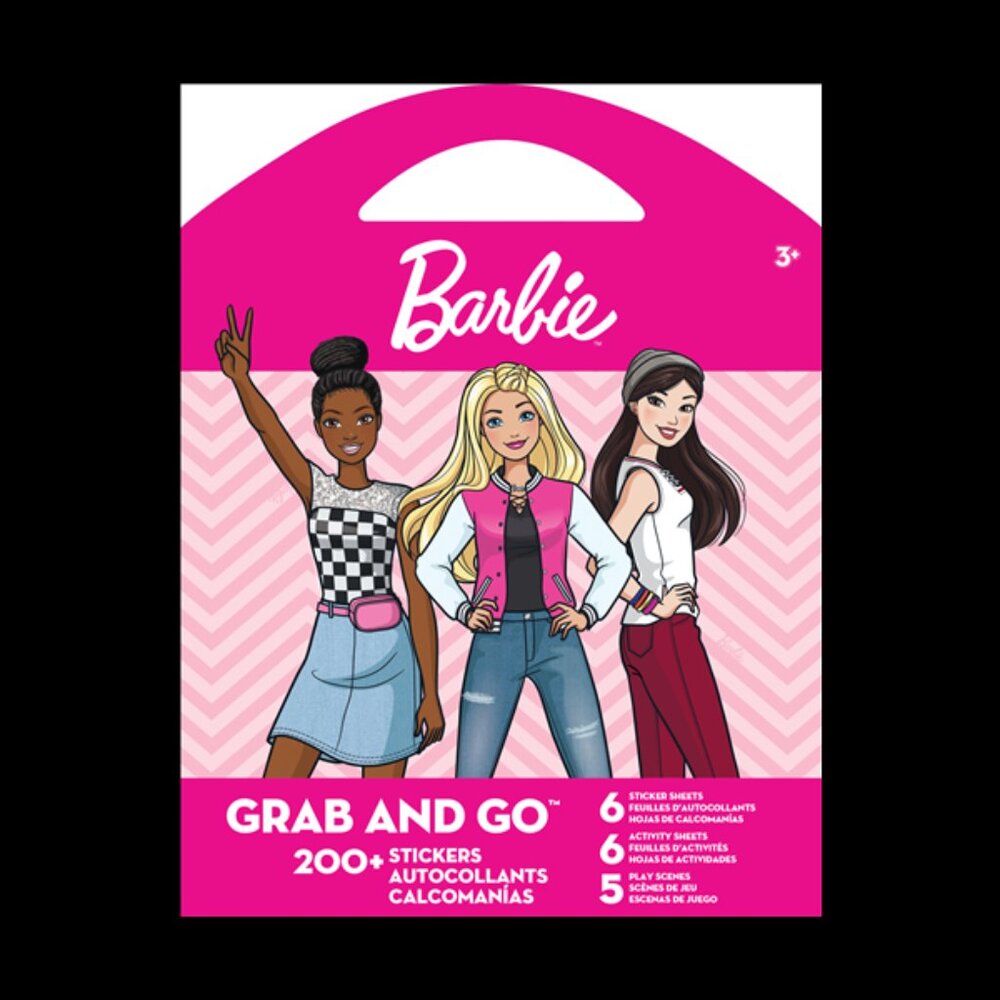 STGBGO: Barbie Core - Grab & Go Sticker Playset by Trends International